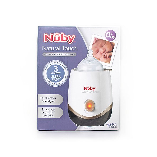 Nuby one sales touch bottle warmer