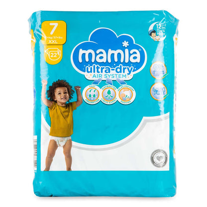 Baby Diapers- Mamia Diapers Size 7 Pack - Diaper Yard Gh