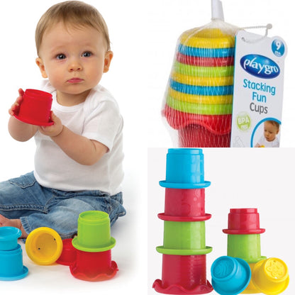Playgro Stacking Fun Cups - Diaper Yard Gh