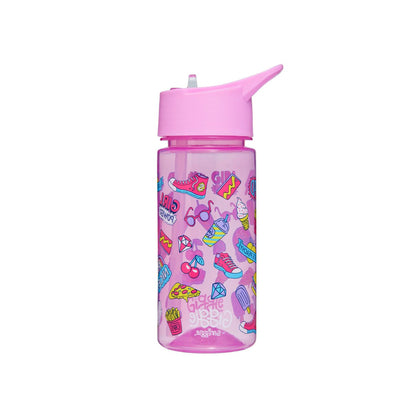Giggle By Smiggle Plastic Drink Bottle 450ml - Pink - Diaper Yard Gh
