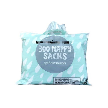 Sainsbury's 300 Pack Nappy Disposal Sacks - Diaper Yard Gh