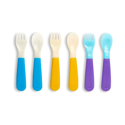Munchkin® ColorReveal™ Color Changing Toddler Forks and Spoons, 6 Pack - Diaper Yard Gh