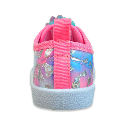 Laura Ashley Baby Girls' Allover Pink Print Sneakers - Diaper Yard Gh