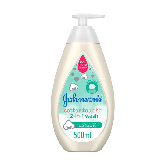 Johnsons Cottontouch 2 in1 Wash 500ml - Diaper Yard Gh