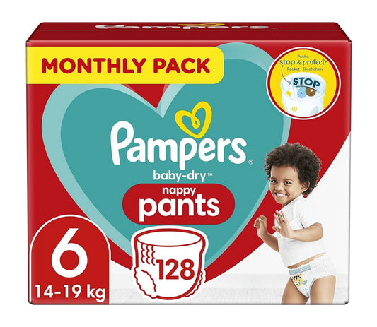 Pampers Size 6 Pullup Nappy Pants - Diaper Yard Gh