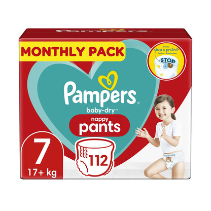 Pampers Size 7 Pullup Nappy Pants - Diaper Yard Gh