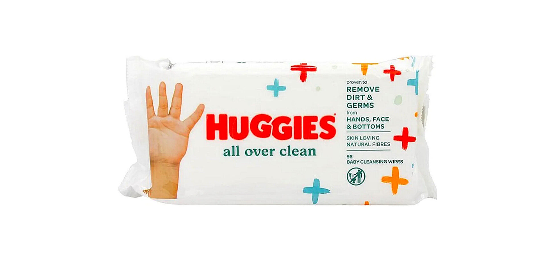 Huggies All Over Clean Single Pack - 56 Wipes - Diaper Yard Gh