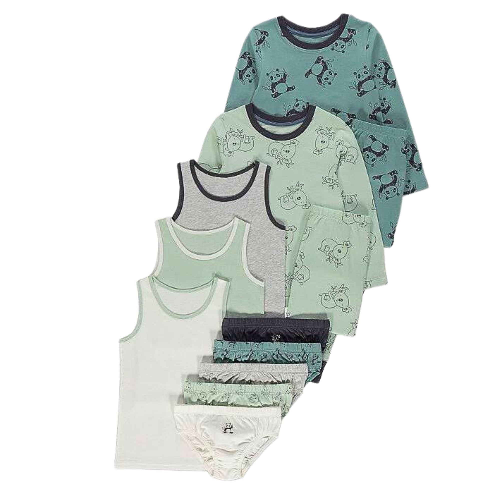 Koala Bear Print Pyjamas Set - Diaper Yard Gh