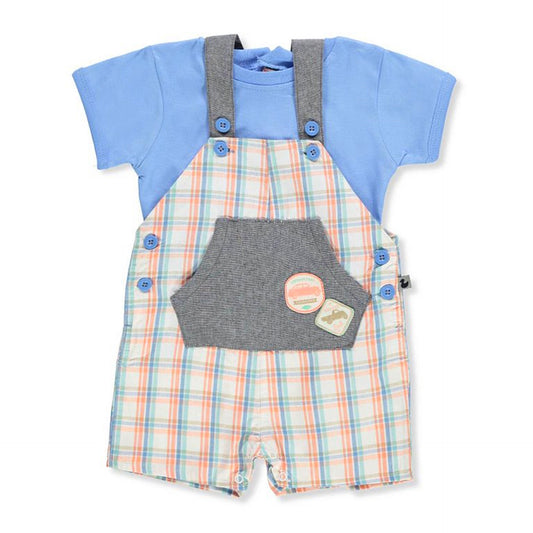 DDG Sport Baby Boys’ 2-Piece Shortalls Set Outfit - Diaper Yard Gh