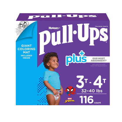Huggies 3T-4T Pull-Ups Plus Training Pants For Boys - Diaper Yard Gh