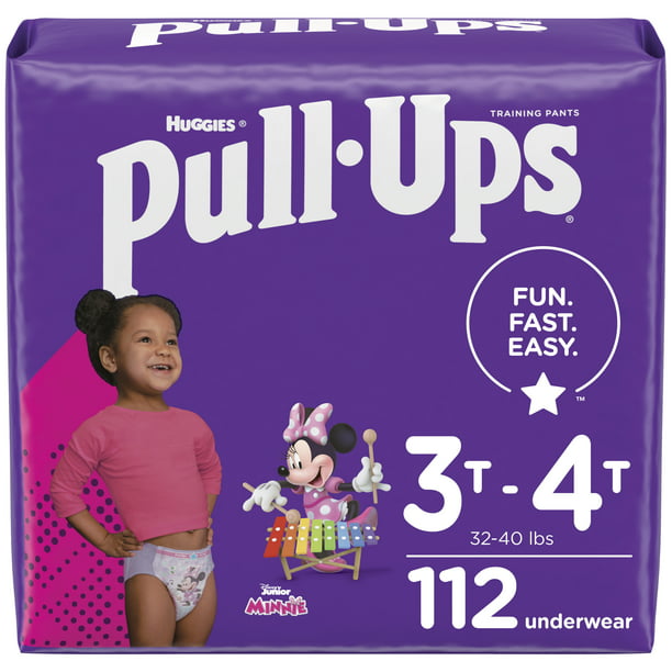 Huggies 3T-4T Pull-Ups Plus Training Pants For Girls - Diaper Yard Gh