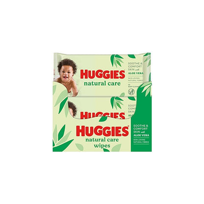 Huggies Natural Care Wipes - 10 Pack Box - Diaper Yard Gh