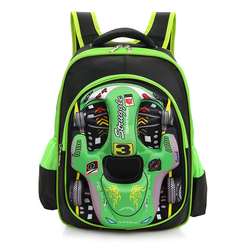 Kids 3D Rac Car Backpack - Diaper Yard Gh