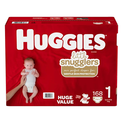 Huggies Little Snugglers Newborn Diapers Size 1 - Diaper Yard Gh