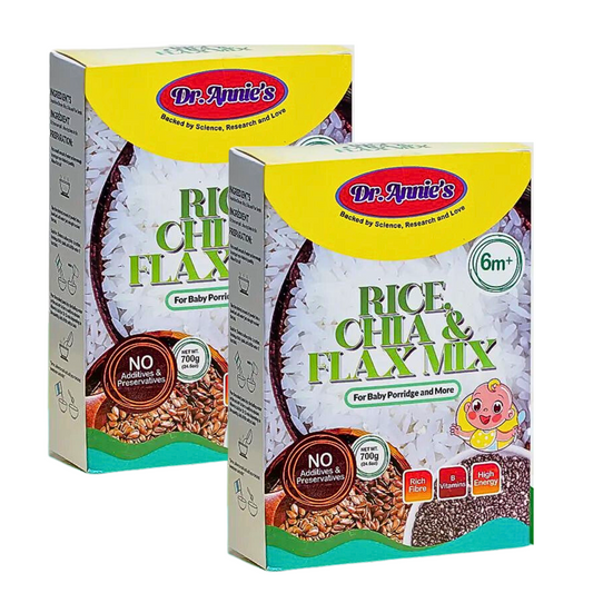 Dr. Annie's Rice, Chia & Flax Powder - Diaper Yard Gh