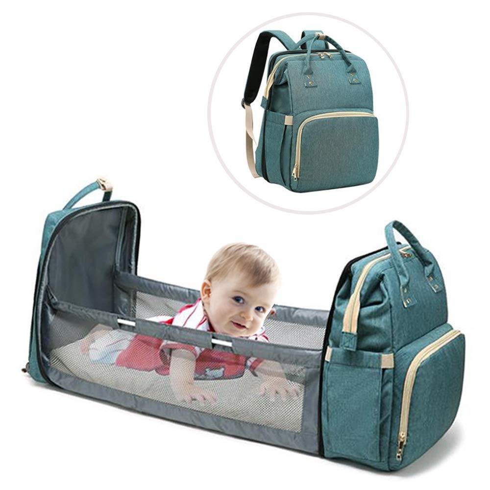 Diaper Bag with Foldable Crib - Diaper Yard Gh