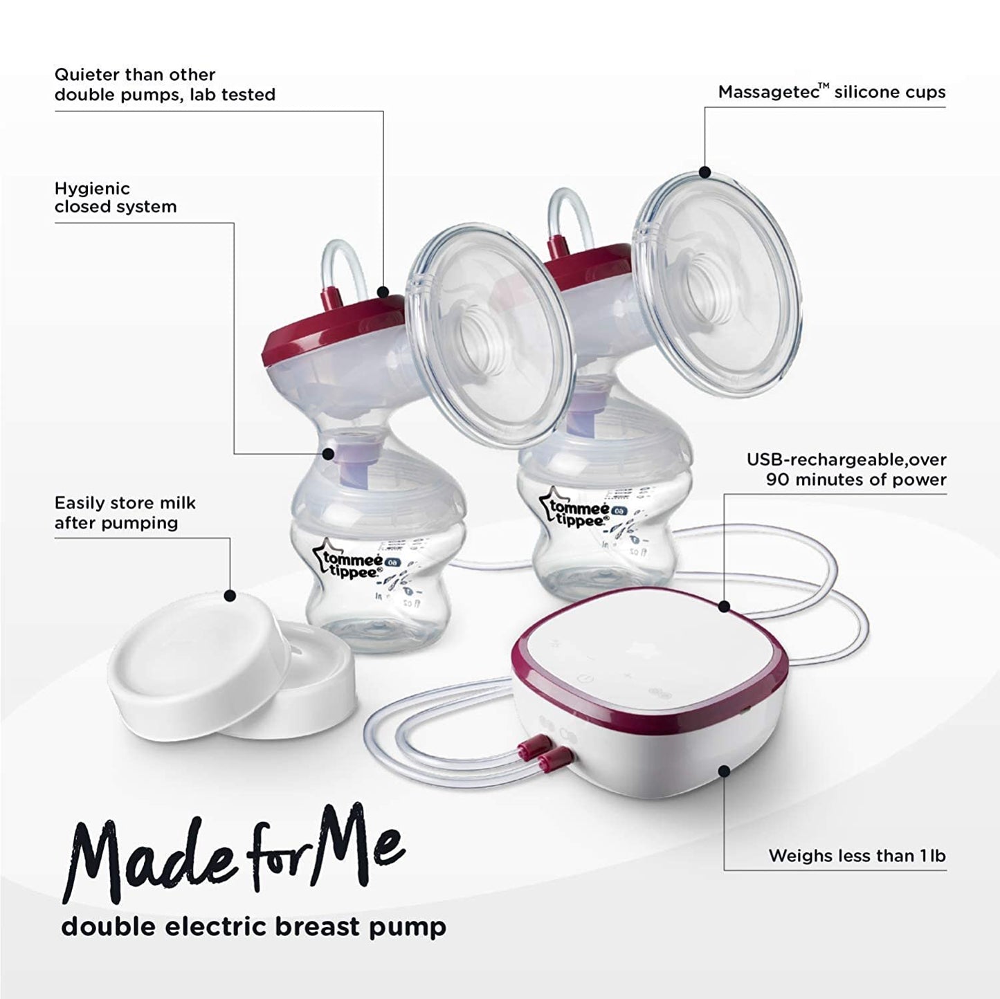 Tommee Tippee Double Electric Breast Pump - Diaper Yard Gh