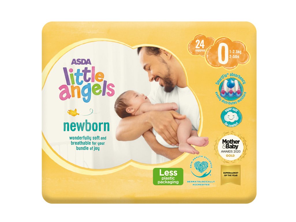 Baby Diapers- Little Angels Preemie Diapers Size 0 - Diaper Yard Gh