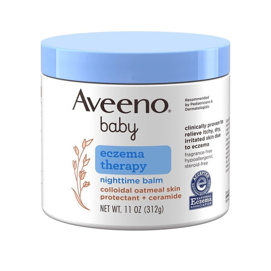 Aveeno Baby Eczema Therapy Nighttime Balm 312g - Diaper Yard Gh