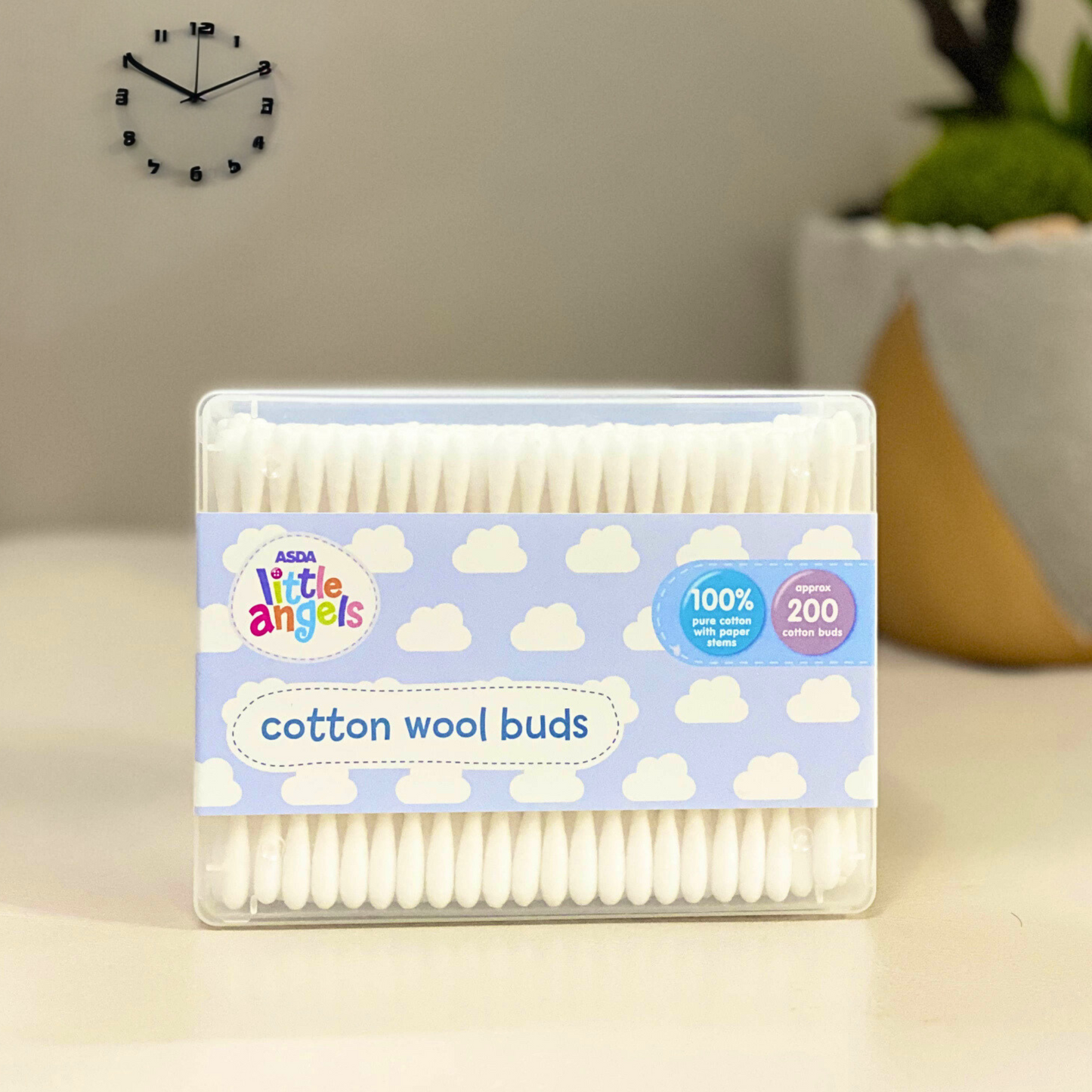 Little Angels 200 Pack Cotton Earbuds - Diaper Yard Gh