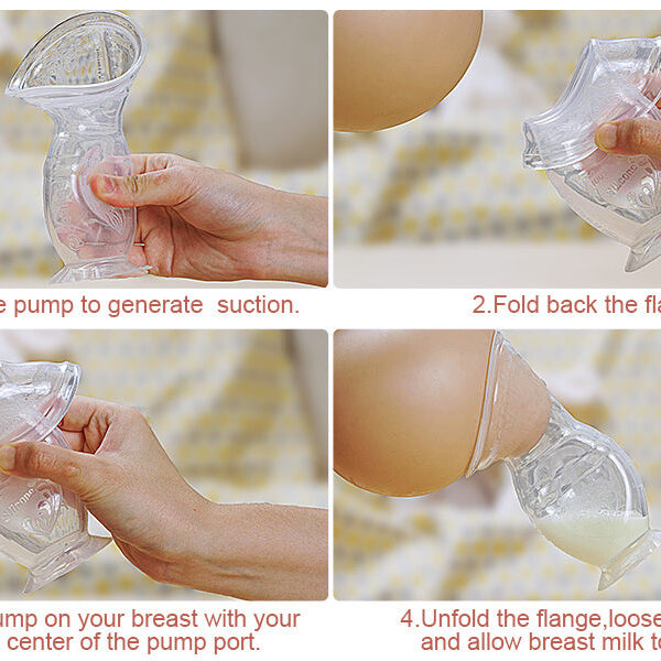 BumbleBee Manual Silicone Breast Pump - Diaper Yard Gh