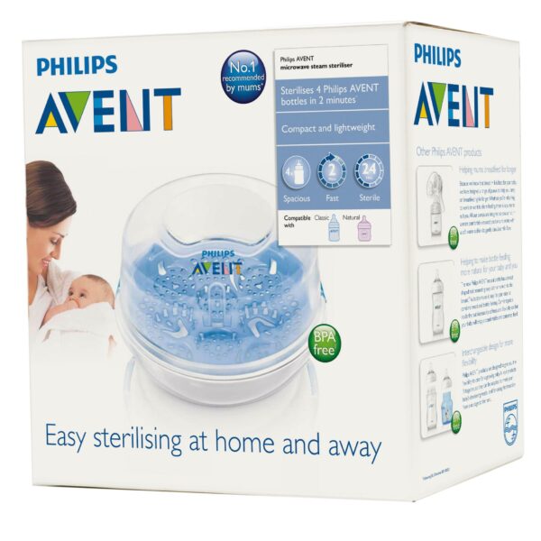 Philips Avent Microwave Steam Baby Bottles Sterilizer - Diaper Yard Gh