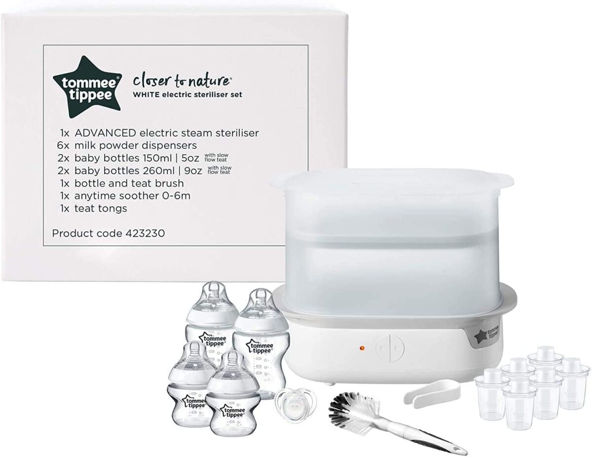 Tommee Tippee Electric Steriliser Set - Diaper Yard Gh