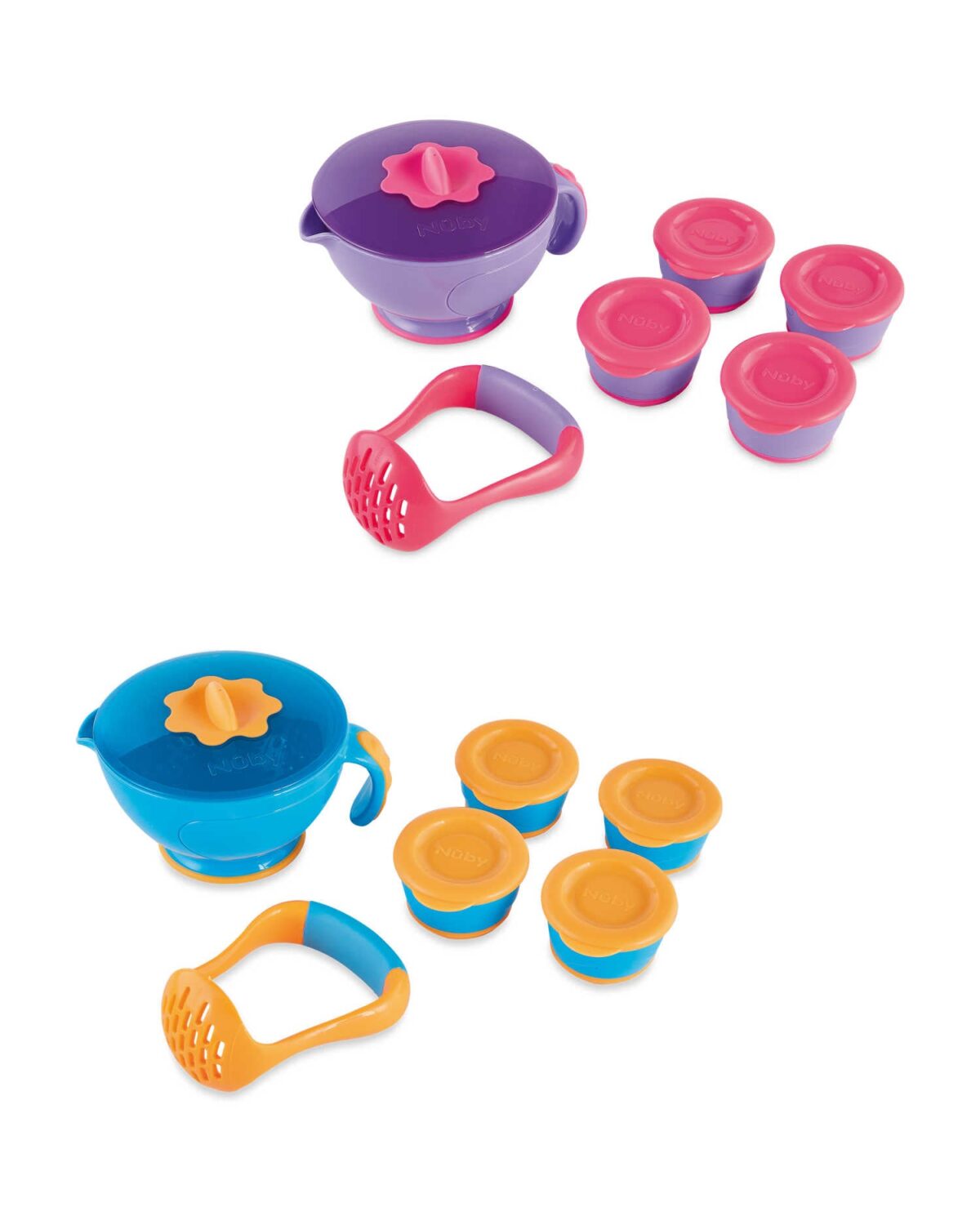 Nuby Steam 'N' Mash Freezer Set - Diaper Yard Gh