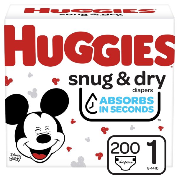 Huggies Snug & Dry Diapers Size 1 - Diaper Yard Gh