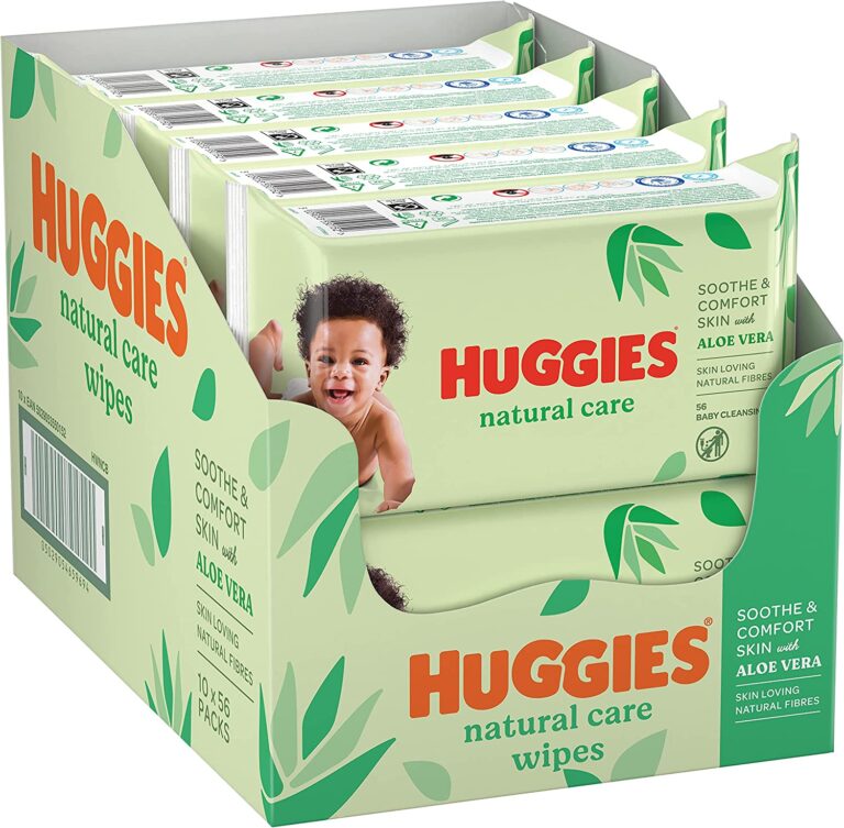 Huggies Natural Care Wipes - 10 Pack Box - Diaper Yard Gh