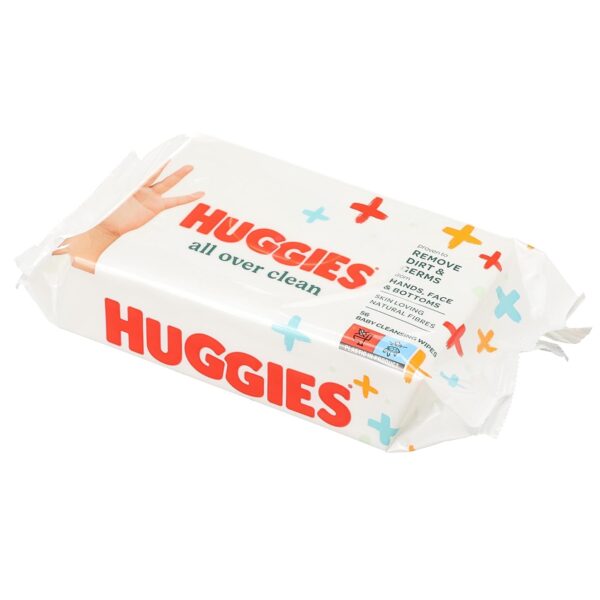 Huggies All Over Clean Single Pack - 56 Wipes - Diaper Yard Gh