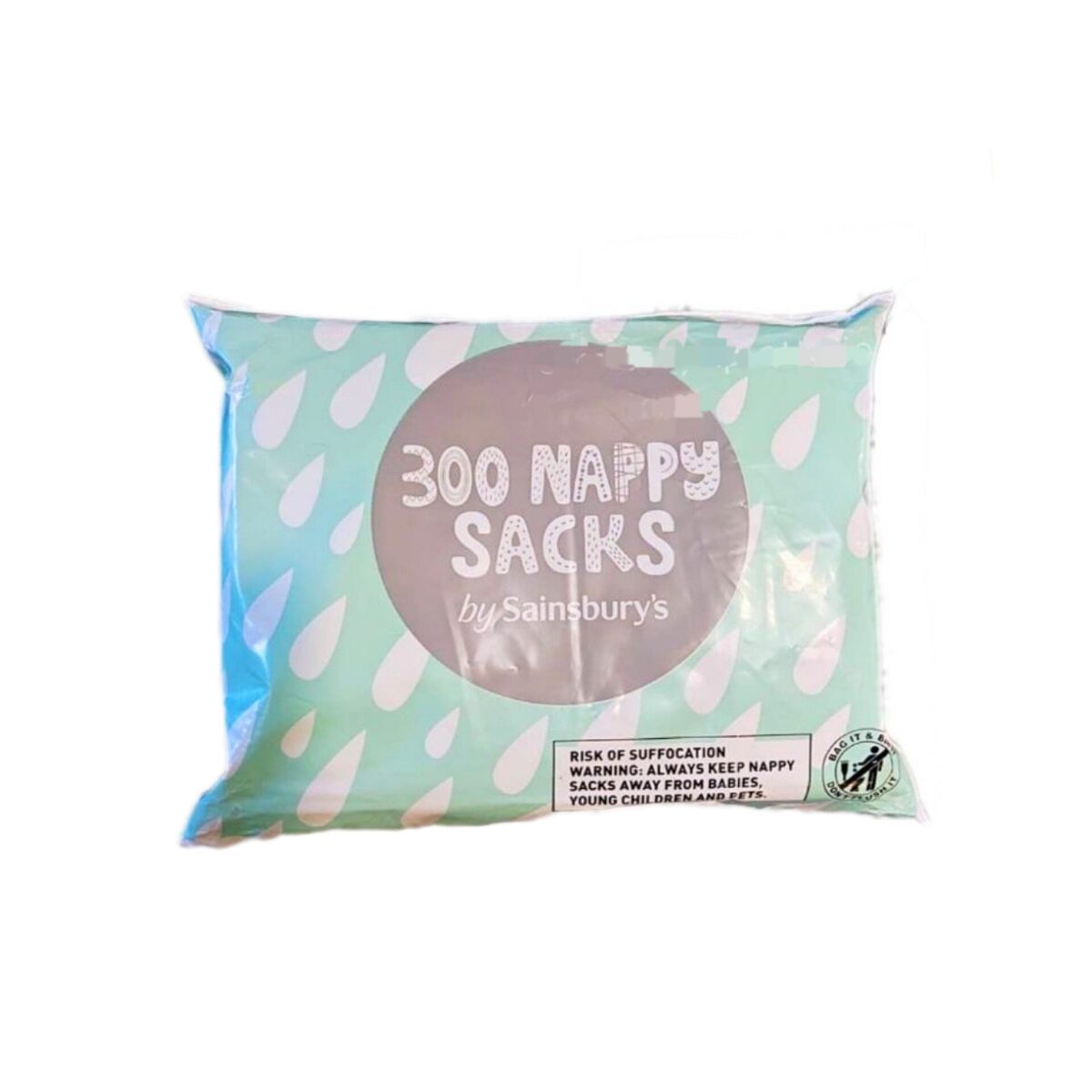 Sainsbury's 300 Pack Nappy Disposal Sacks - Diaper Yard Gh