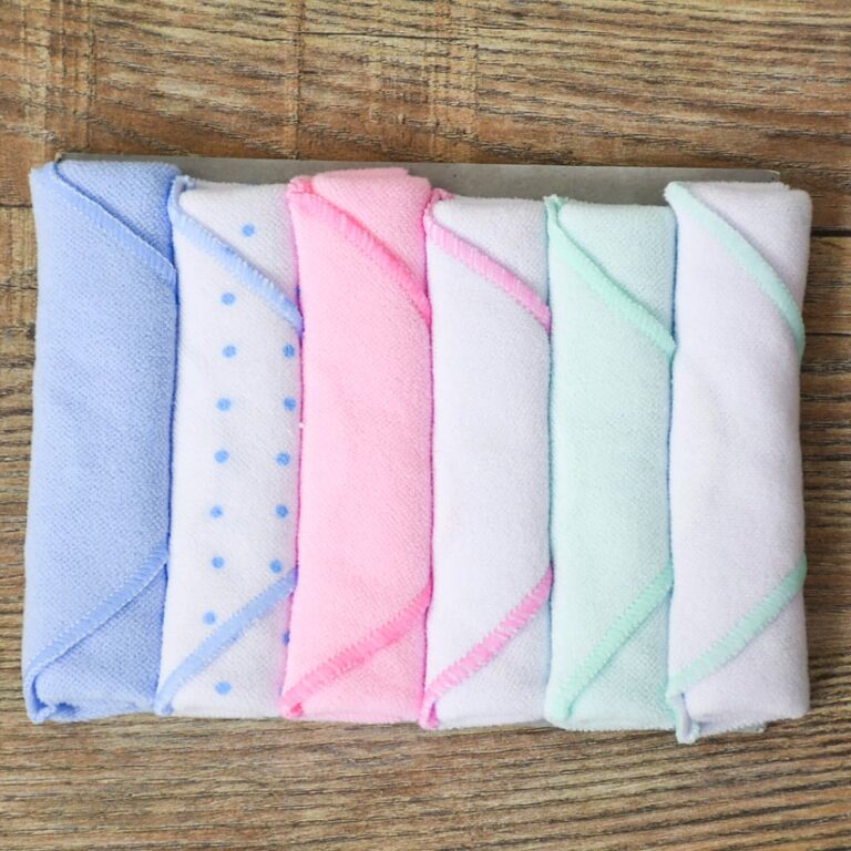 Baby 6pcs Terry Washcloth - Diaper Yard Gh