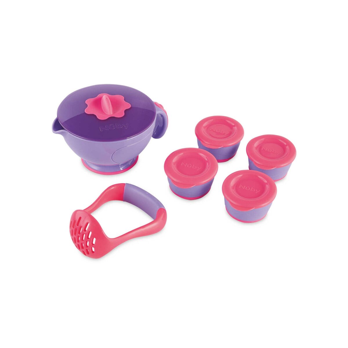 Nuby Steam 'N' Mash Freezer Set - Diaper Yard Gh