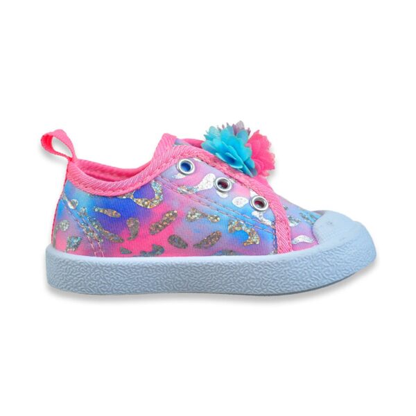 Laura Ashley Baby Girls' Allover Pink Print Sneakers - Diaper Yard Gh