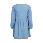 Vince Camuto Girls Embroidered Denim Dress - Diaper Yard Gh