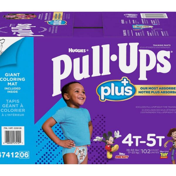 Huggies 4T-5T Pull-Ups Plus Training Pants For Boys - Diaper Yard Gh