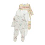 Unisex Disney Dumbo Sleepsuits 3 Pack - Diaper Yard Gh