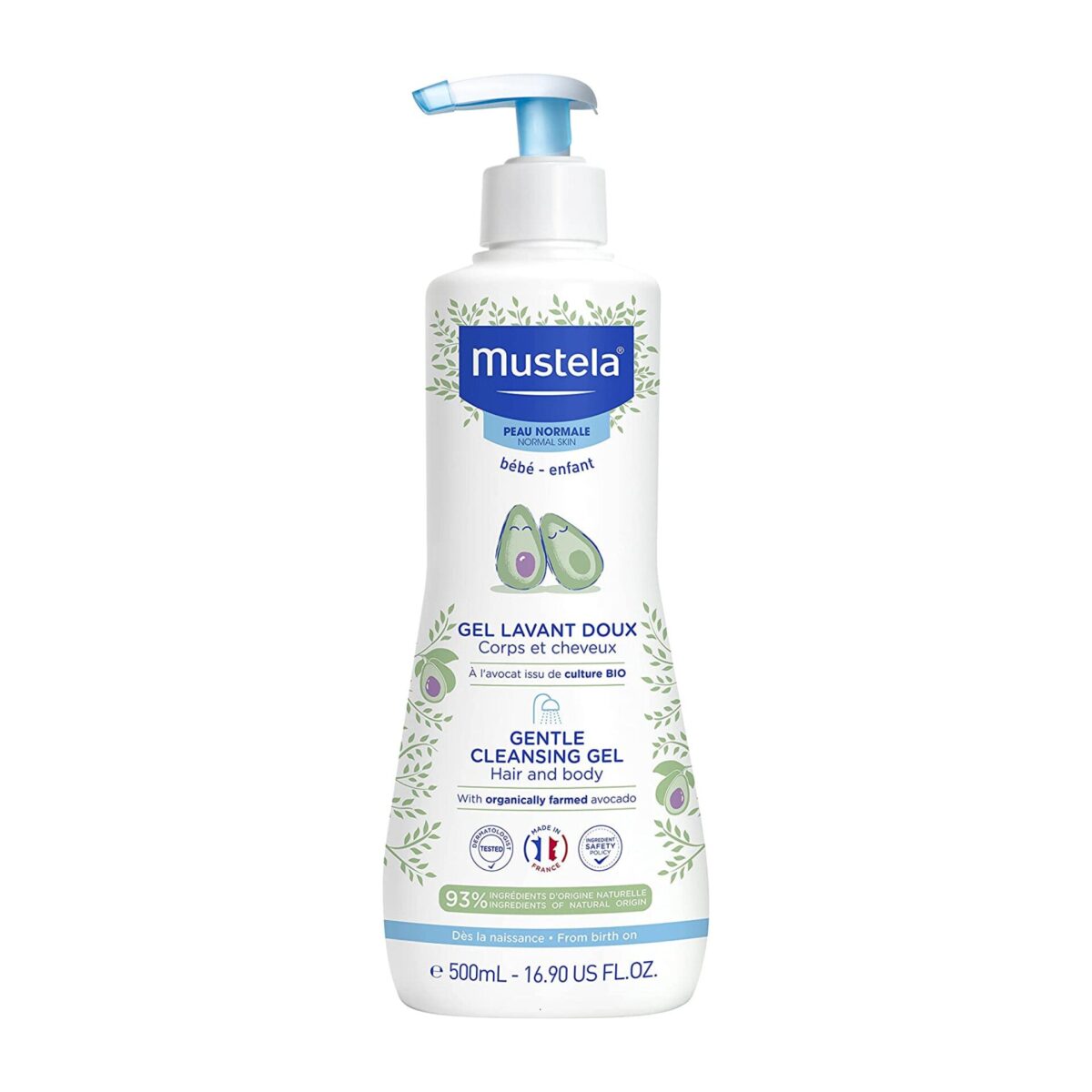 Mustela Gentle Cleansing Gel - Diaper Yard Gh