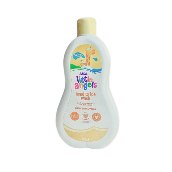 Little Angels Head to Toe Wash 500ml - Diaper Yard Gh