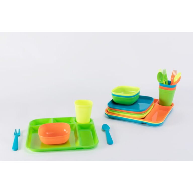 Your Zone 24pc Kids Dinnerware Set - Diaper Yard Gh