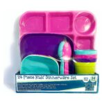 Your Zone 24pc Kids Dinnerware Set - Diaper Yard Gh