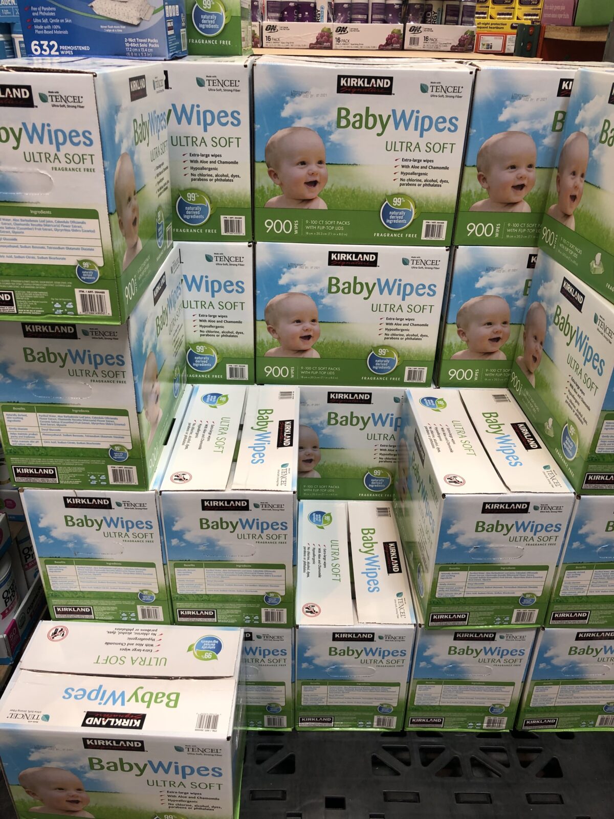 Kirkland Baby Wipes - Diaper Yard Gh