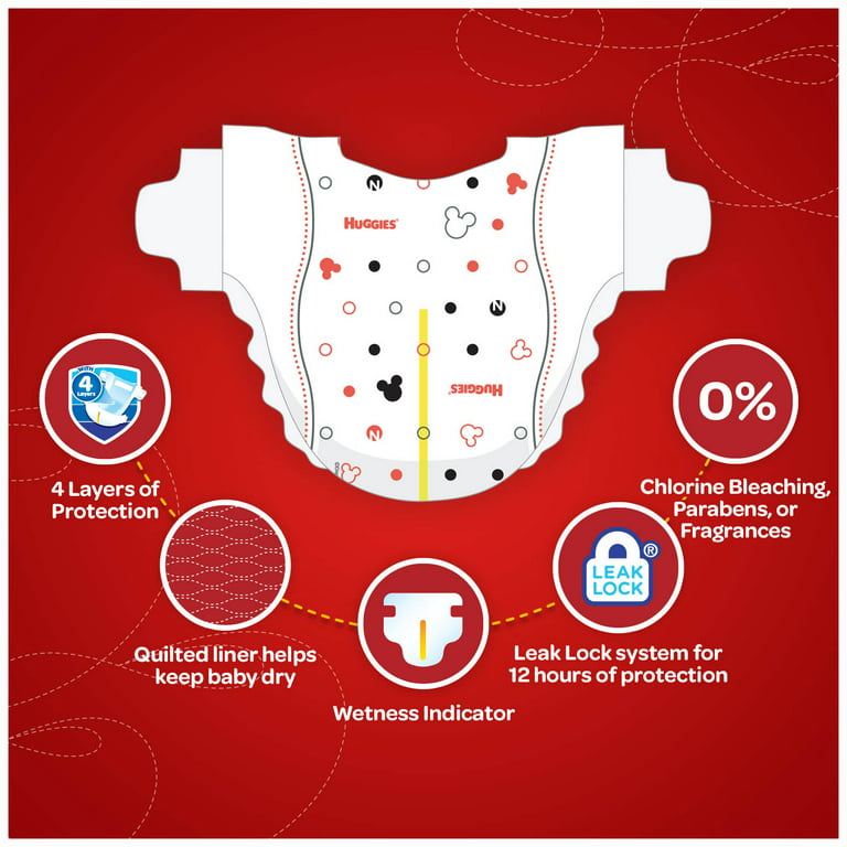 Huggies Snug & Dry Diapers Size 1 - Diaper Yard Gh