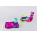 Your Zone 24pc Kids Dinnerware Set - Diaper Yard Gh