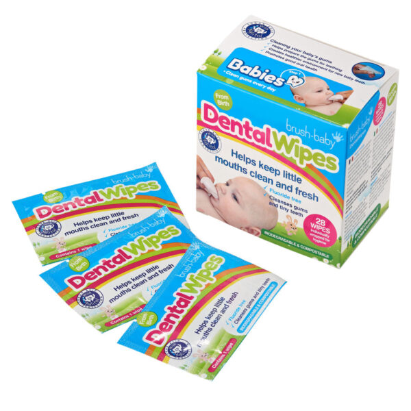 Brush Baby Dental Wipes - Diaper Yard Gh