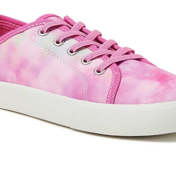 Wonder Nation Tie Dye Laceless Sneakers Pink | Diaper Yard