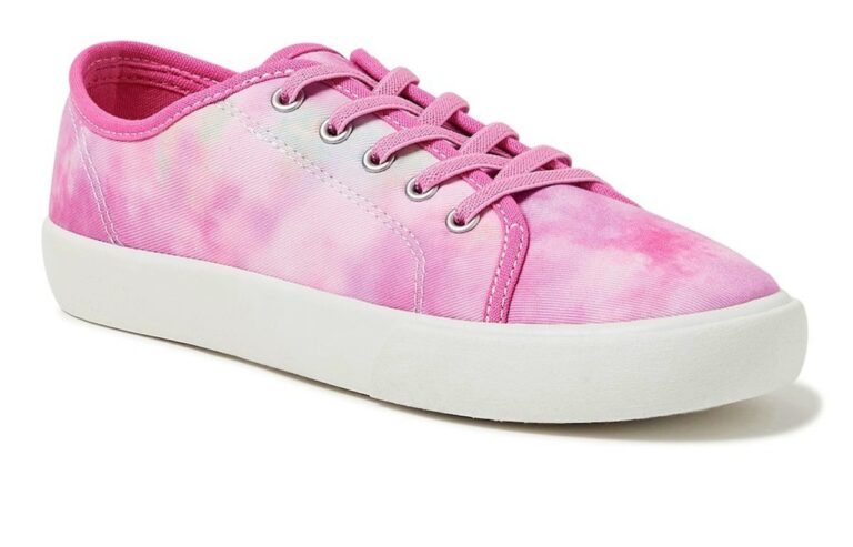 Wonder Nation Tie Dye Laceless Sneakers Pink | Diaper Yard